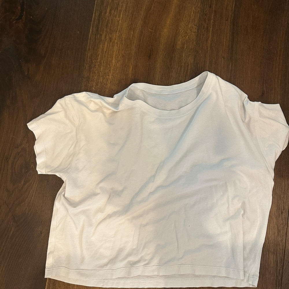 lululemon athletica White Crop Top